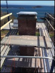 masonry repair on Brewster MA chimney